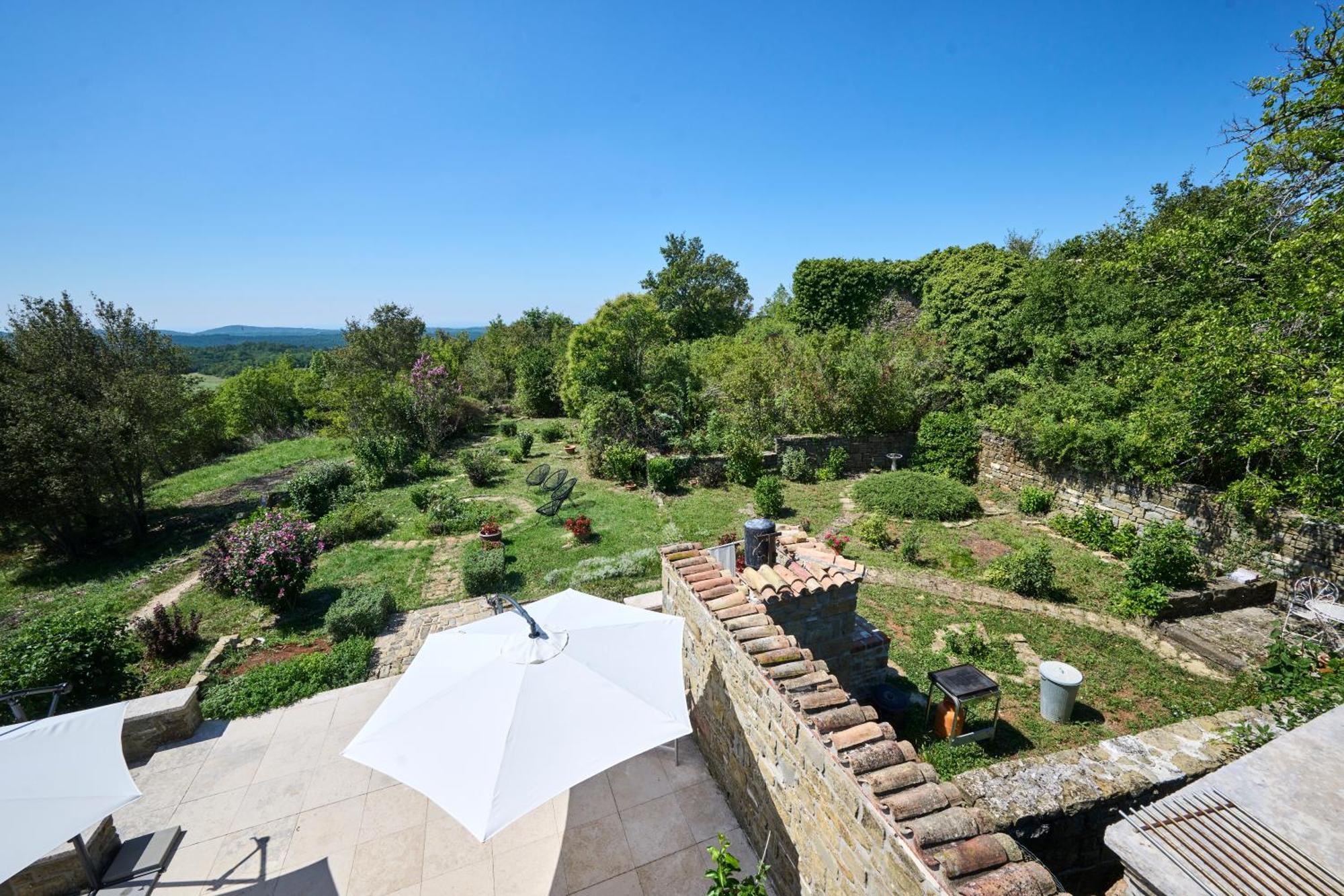 Villa Casa Del Conte - Peaceful Hideaway In North Istria Grožnjan Exterior foto