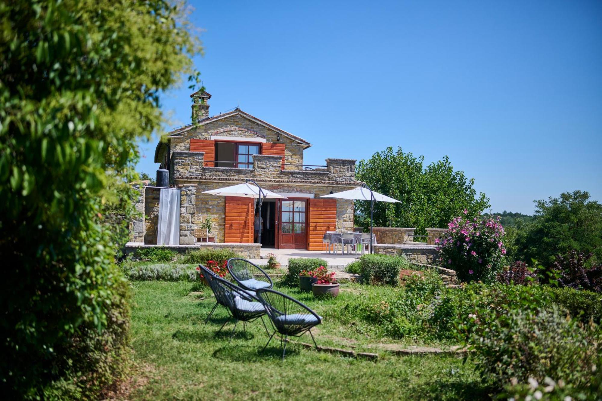 Villa Casa Del Conte - Peaceful Hideaway In North Istria Grožnjan Exterior foto